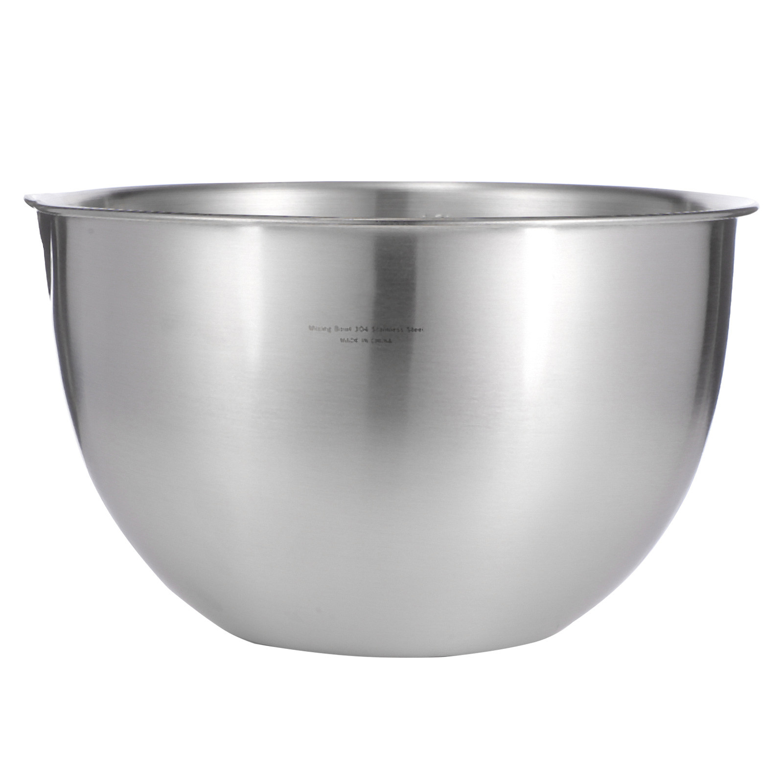 Egg Storage Holder - Stainless Steel Deep Round Mixing Bowl
