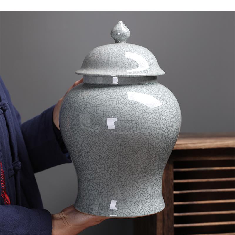 Food Storage Lidl - Ice Crackle Texture Ceramic Storage Jars