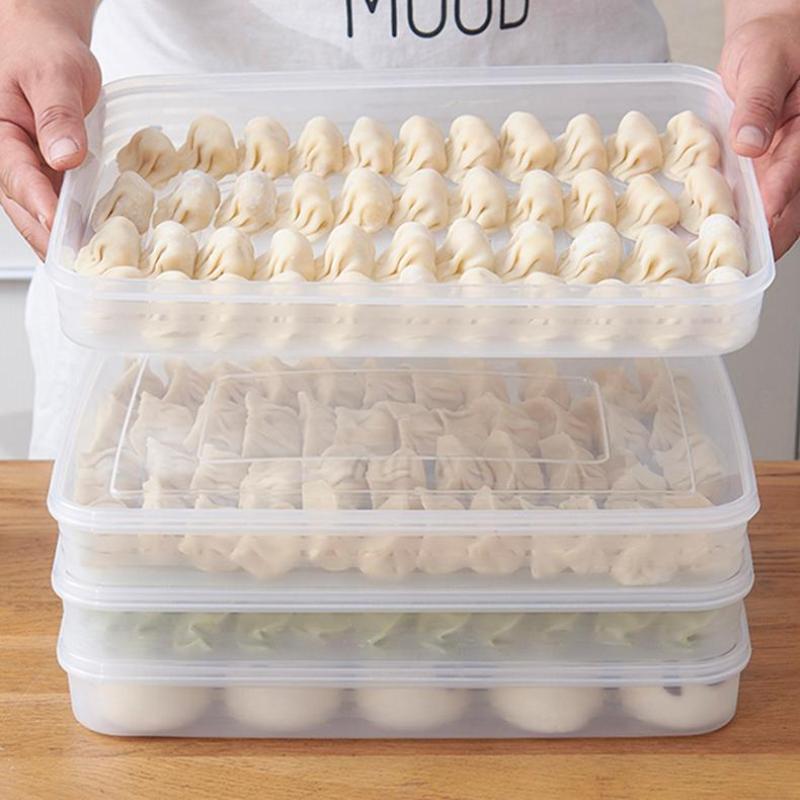 Food Storage Table - New·Kitchen Storage Box Refrigerator Organizer Transparent