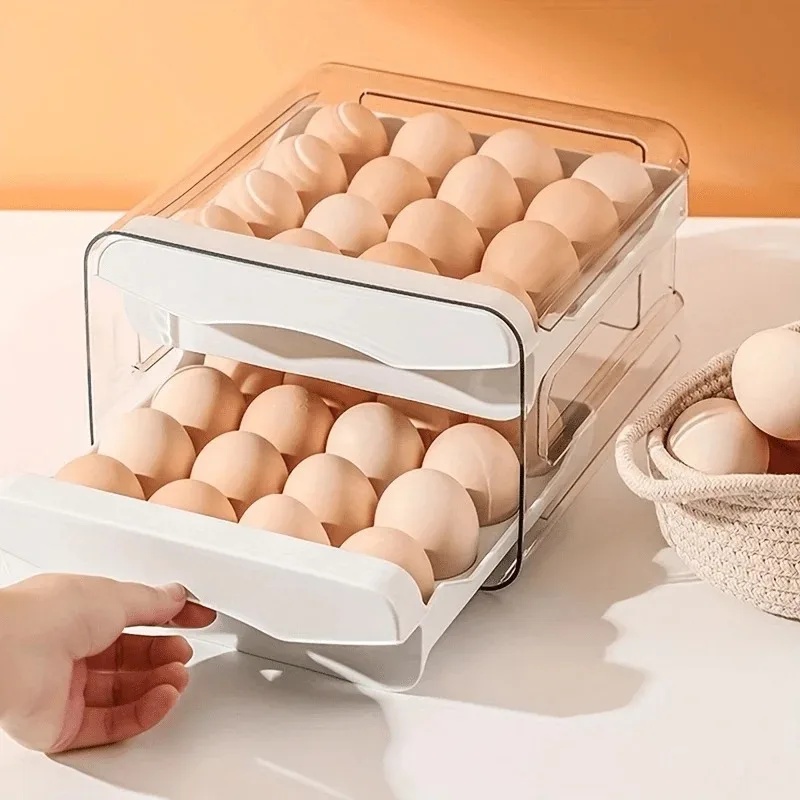 Egg Storage Holder - 1 Kitchen Egg Storage Box 2