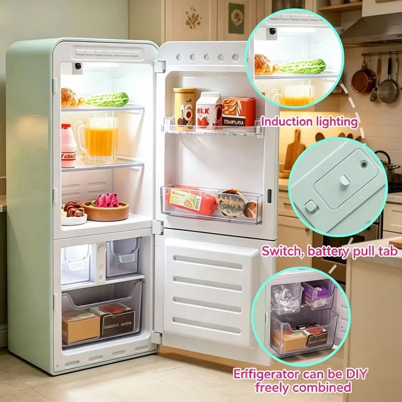 4-Color Mini Fridge Blind Box  - Food Storage Table review and price