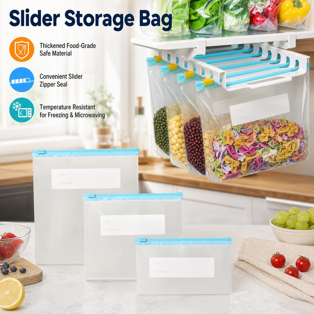 Reusable Slider Food Storage B - Food Storage Ziploc review and price