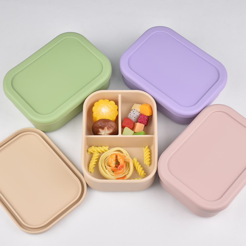 3-Compartment Food Grade Silic - Food Storage 1 Year review and price