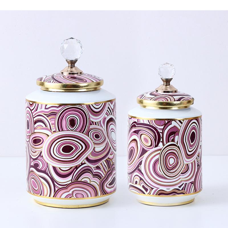 Purple Circle Painted Ceramic  - Food Storage Lidl review and price