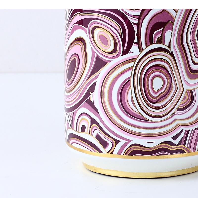 Purple Circle Painted Ceramic  - Food Storage Lidl review and price