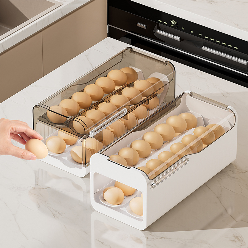 Automatic Rolling Egg Dispense - Egg Storage Holder review and price