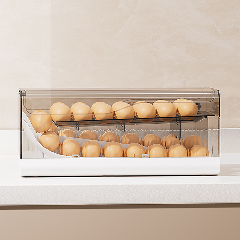 Automatic Rolling Egg Dispense - Egg Storage Holder review and price