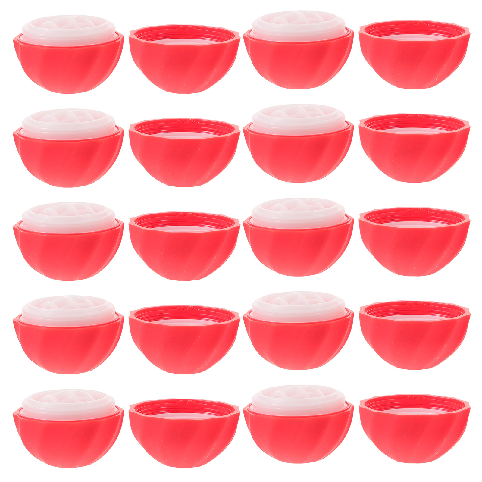 10Pcs Lip Balm Sphere Containe - Egg Storage Holder review and price