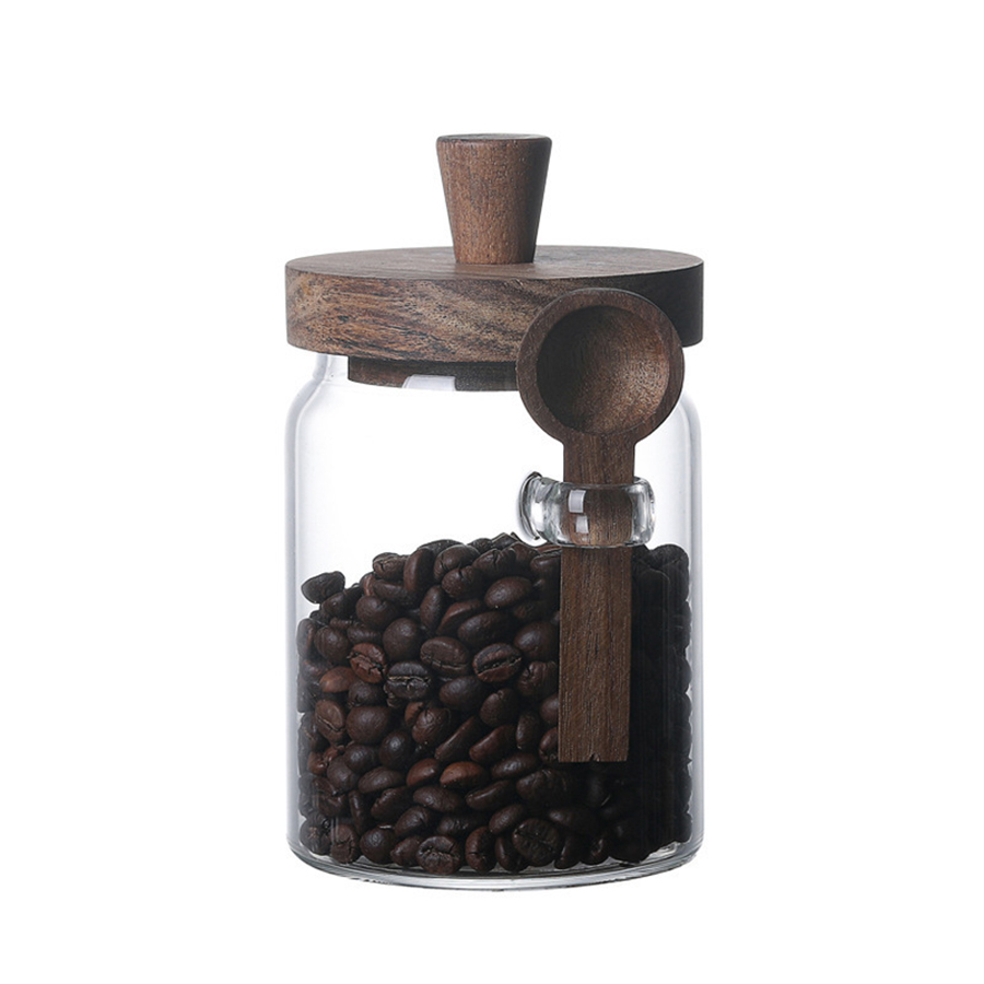 Glass Food Storage Containers  - Food Storage Jars With Wooden Lids review and price