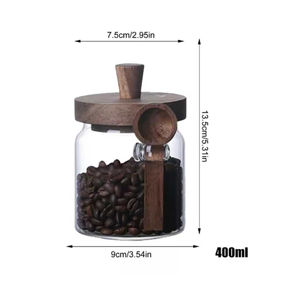 Glass Food Storage Containers  - Food Storage Jars With Wooden Lids review and price