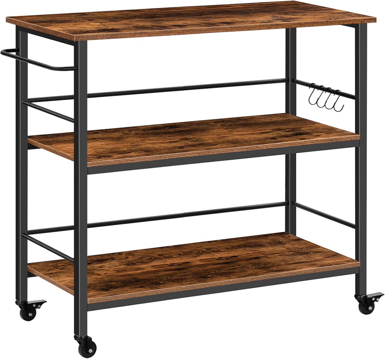 3 Tier Industrial Kitchen Isla - Food Storage Table review and price