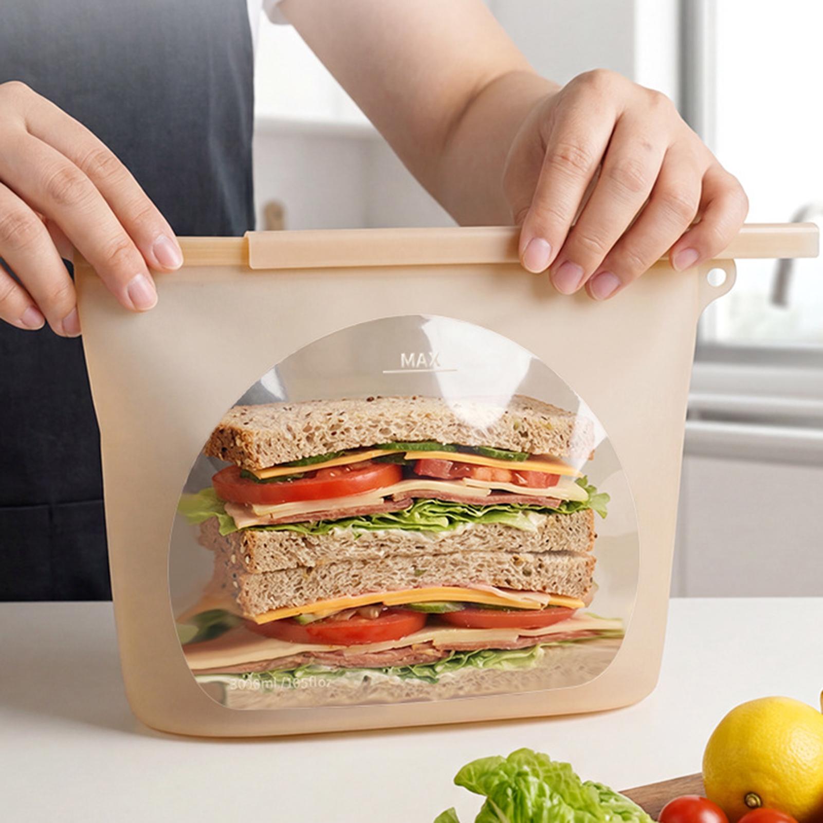 Silicone Food Storage Bags 100 - Food Storage Ziploc review and price