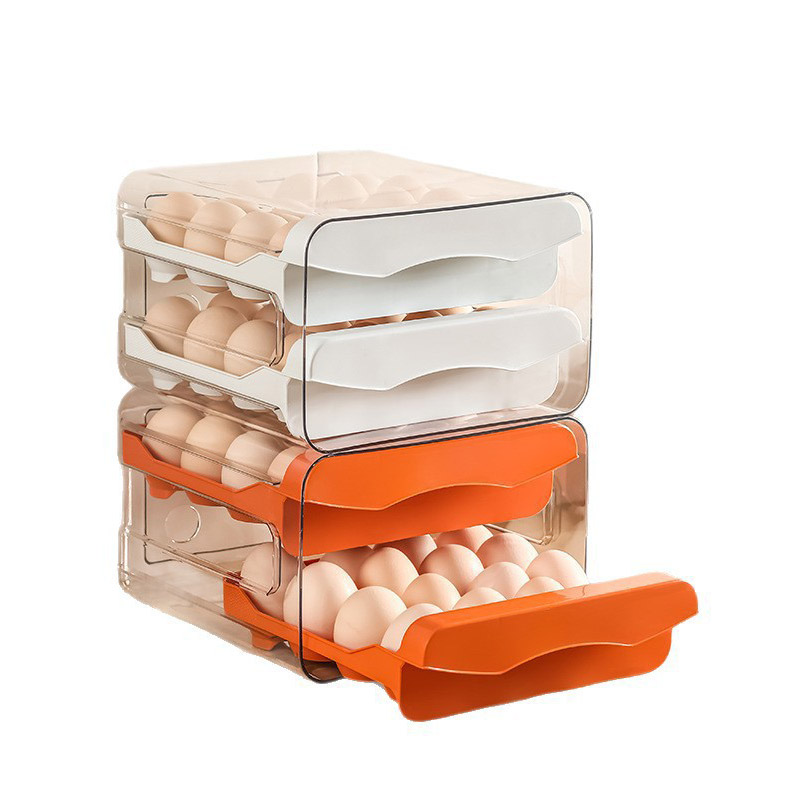 Double Layer Egg Storage Box w - Egg Storage Holder review and price