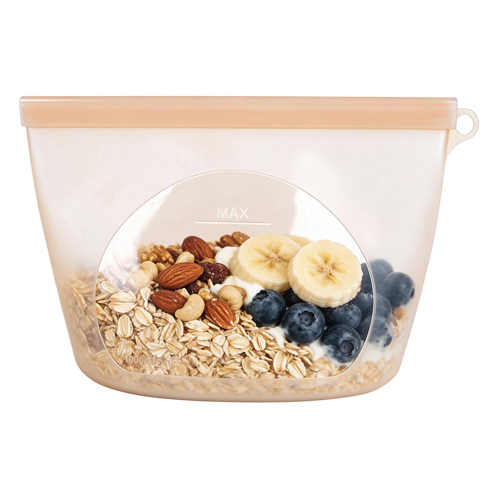 Silicone Bags For Food Storage - Food Storage Ziploc review and price