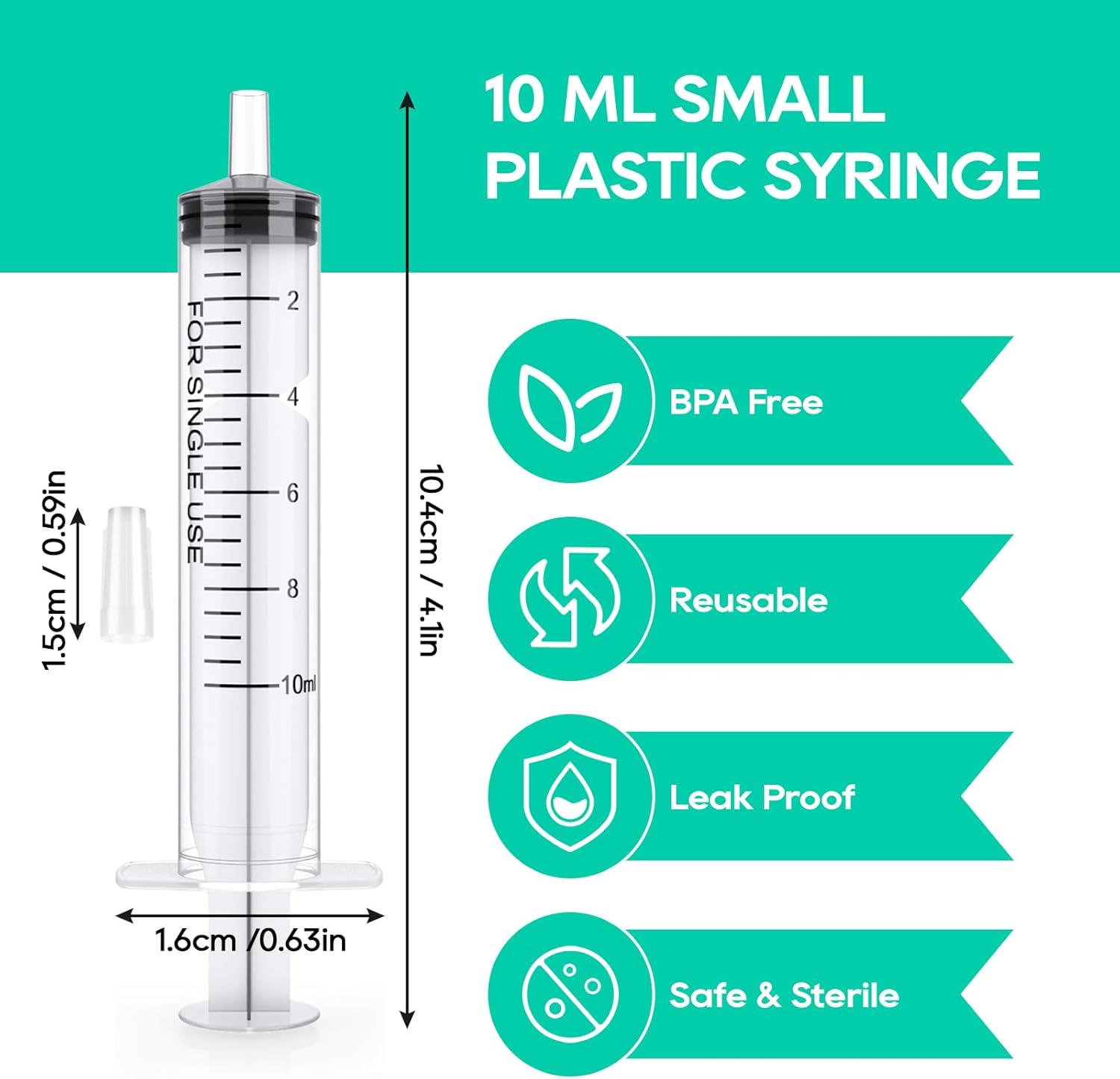 100 Pack 50/30/20ml Syringes P - Storage Tips For Food review and price