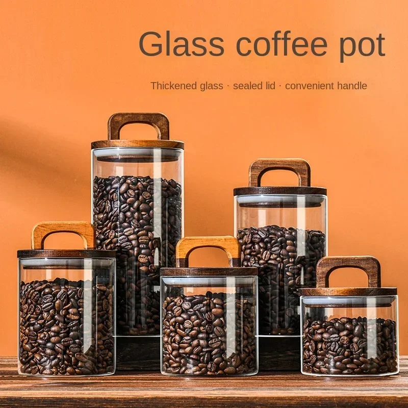 800-2100ml Wood Lid Glass Jar  - Food Storage Lidl review and price