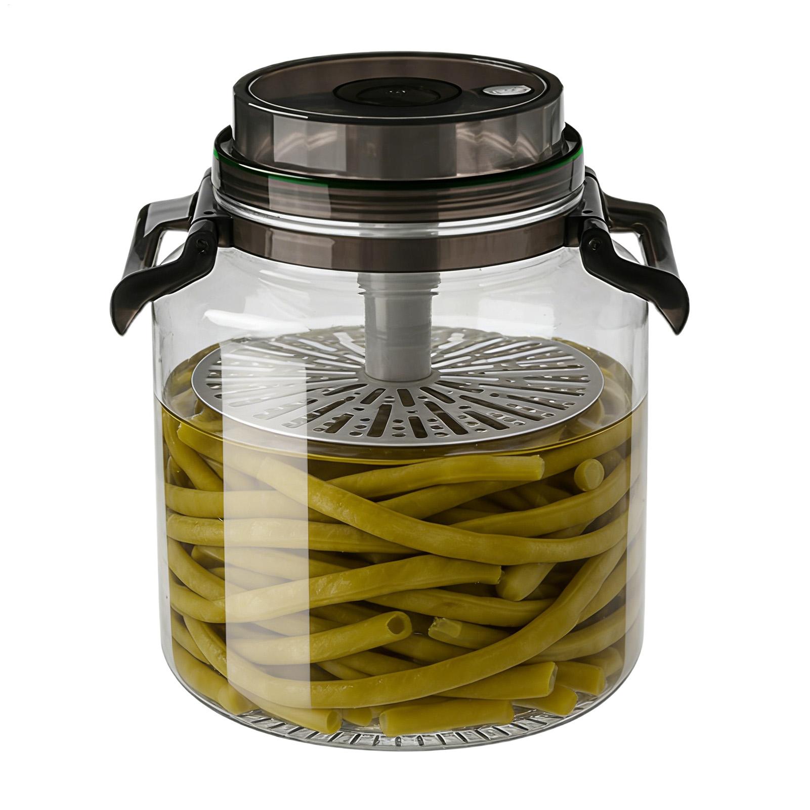 5L Round Pickle Jars With Lids - Food Storage Lidl review and price