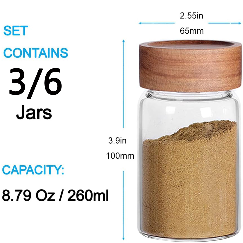Glass Food Storage Jars With S - Food Storage Jars With Wooden Lids review and price