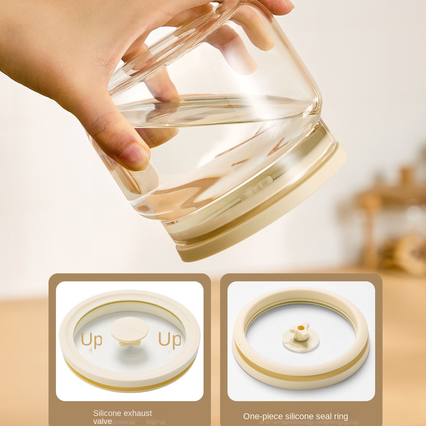 Glass Lid Glass Containers for - Food Storage Lidl review and price