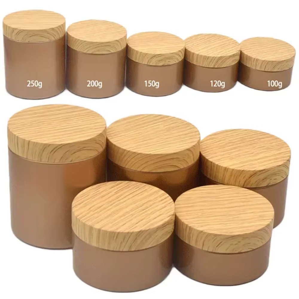 30PCS PET Empty Plastic Jar 10 - Food Storage Jars With Wooden Lids review and price