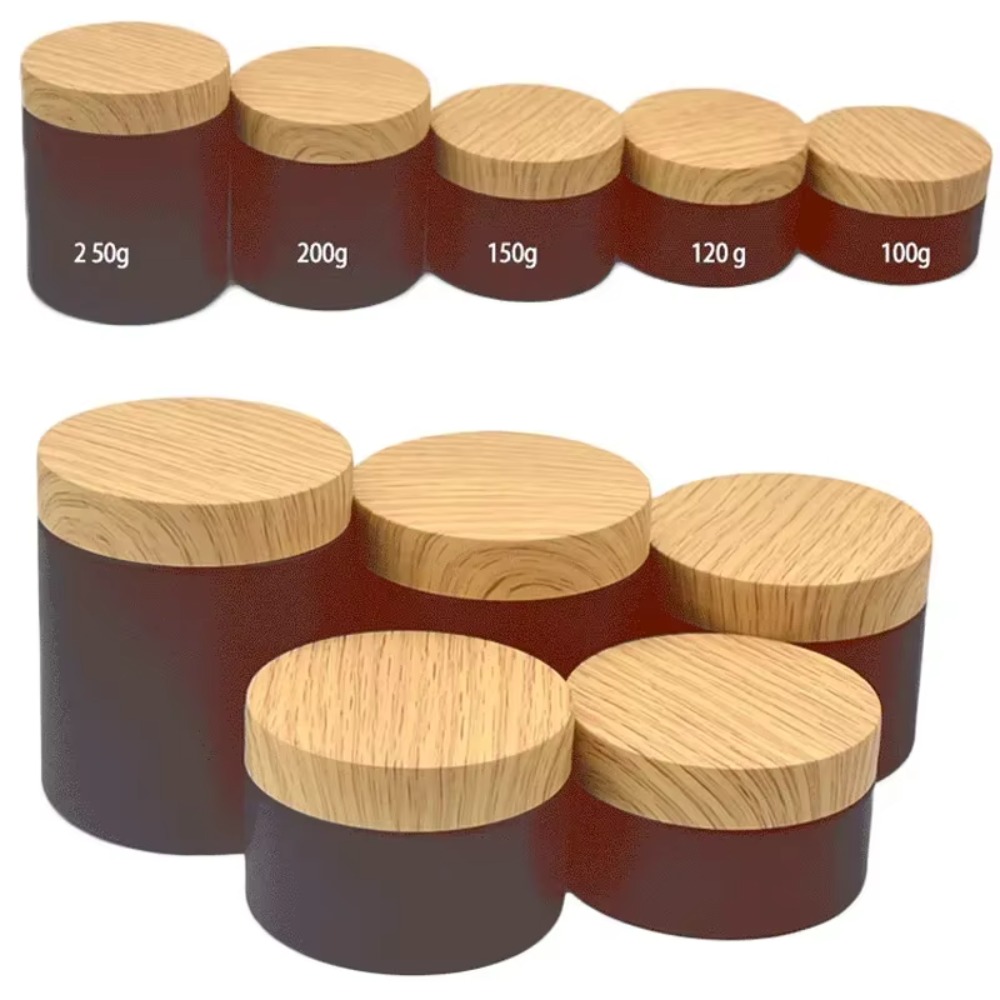 30PCS PET Empty Plastic Jar 10 - Food Storage Jars With Wooden Lids review and price