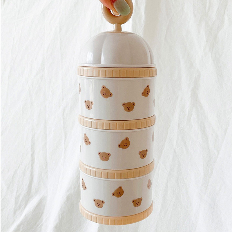 Cute Bear Milk Powder Box Baby - Food Storage 1 Year review and price
