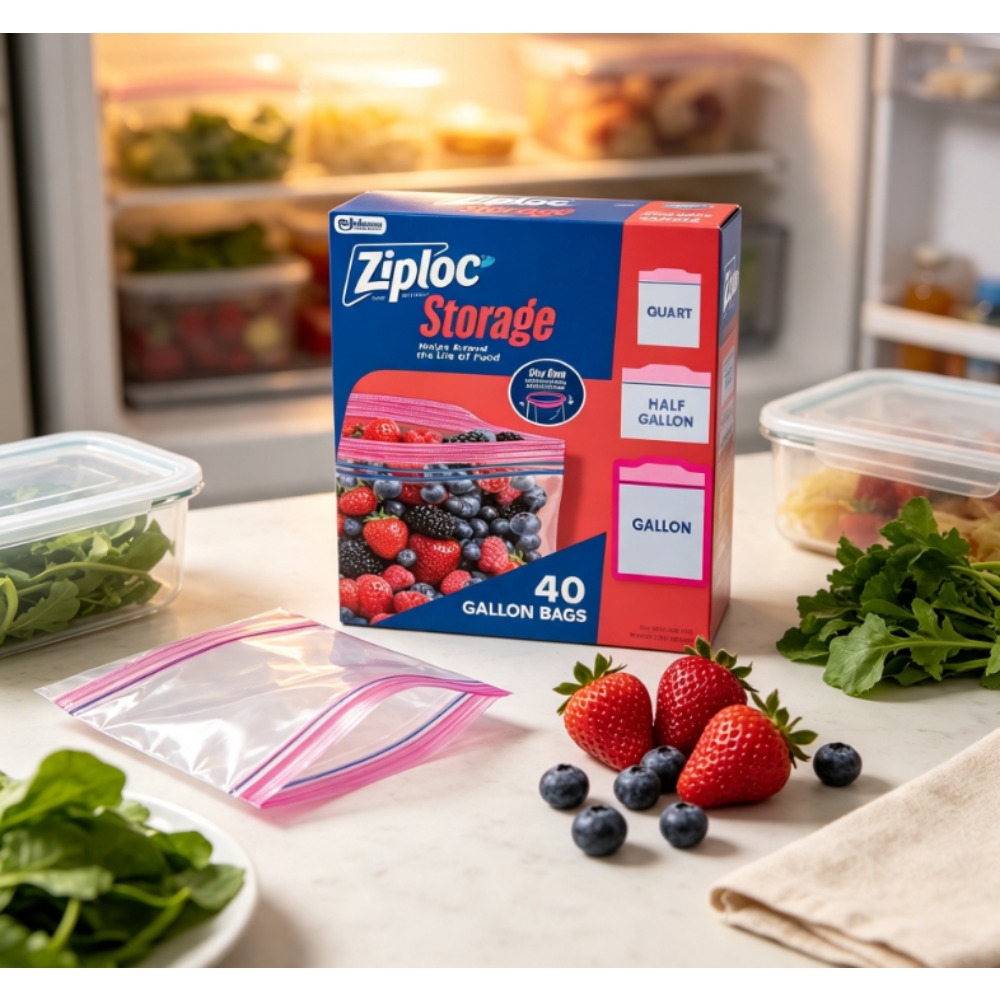 Ziploc Brand Food Storage Bags - Food Storage Ziploc review and price