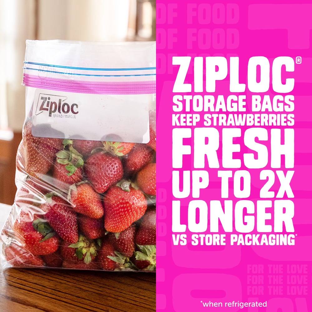 Ziploc Brand Food Storage Bags - Food Storage Ziploc review and price