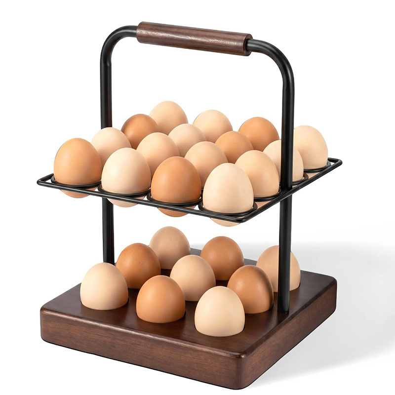 Farmhouse Egg Holder for Count - Egg Storage Holder review and price