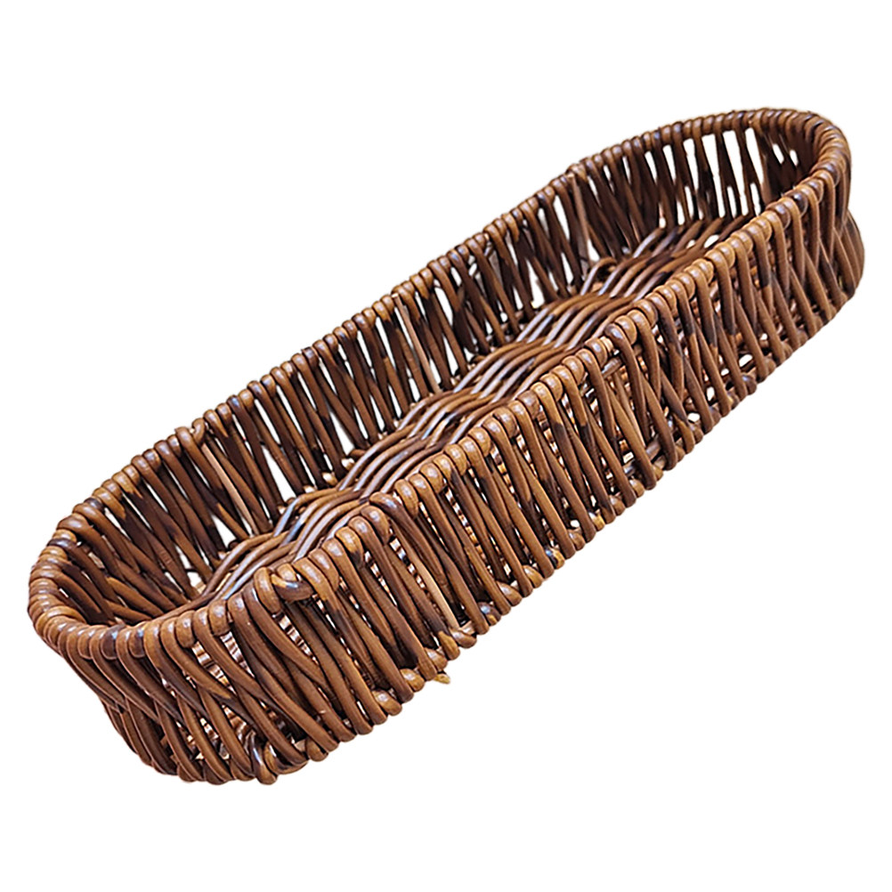 Oval Bread Basket Plastic Imit - Food Storage Table review and price