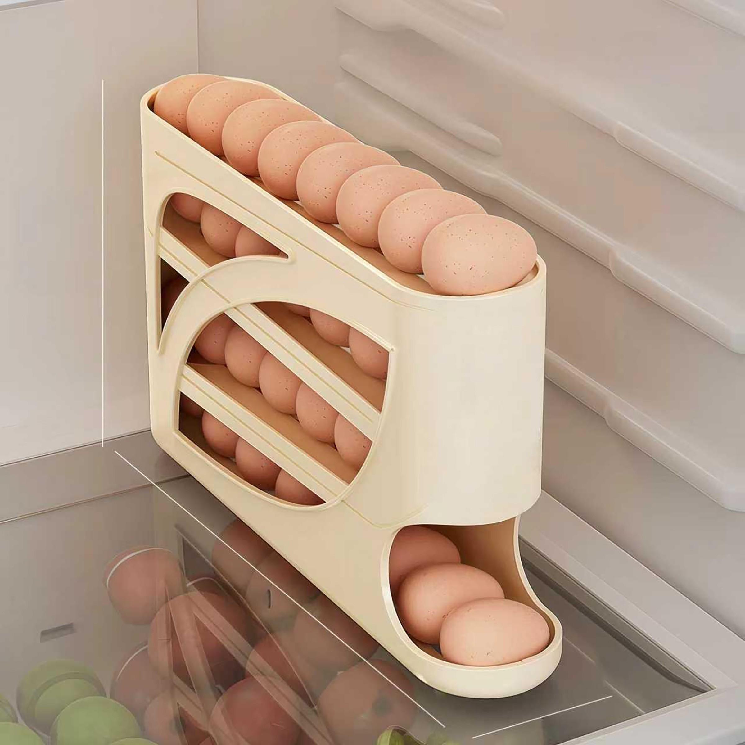 Rolling Egg Dispenser for Refr - Egg Storage Holder review and price