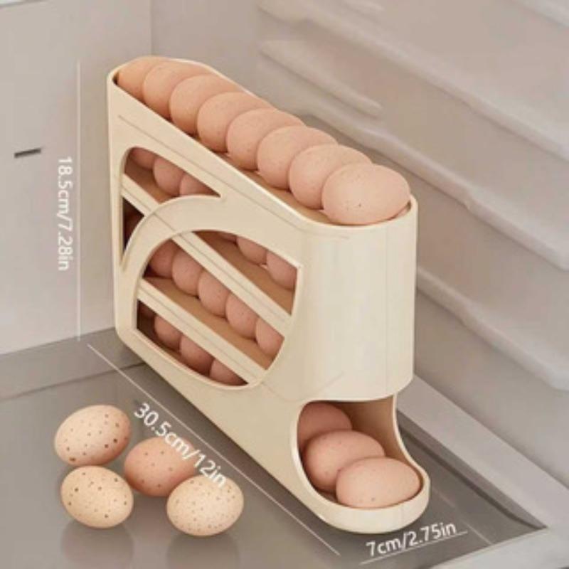 Rolling Egg Dispenser for Refr - Egg Storage Holder review and price