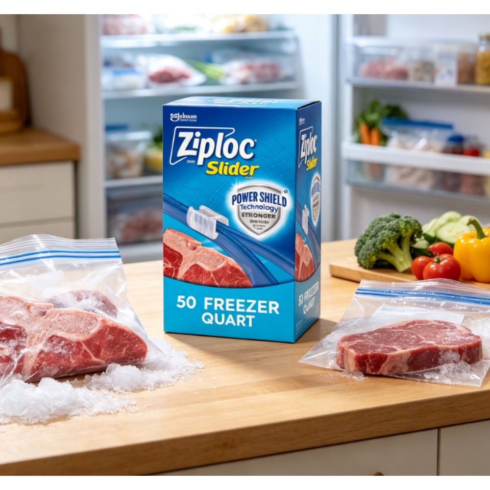 Ziploc Brand Slider Freezer Ba - Food Storage Ziploc review and price