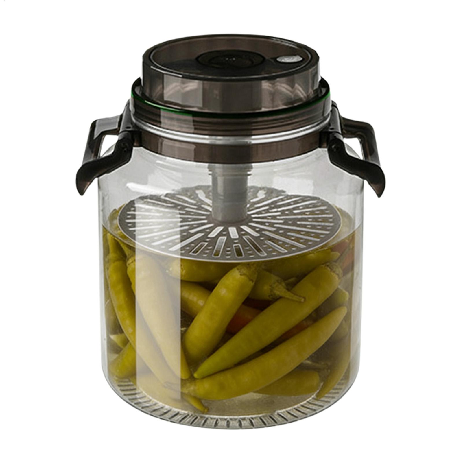 Pickle Jars with Lids 5L Round - Food Storage Lidl review and price