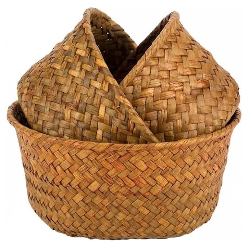 SHGO-Round Seagrass Woven Stor - Stackable Pantry Bin review and price