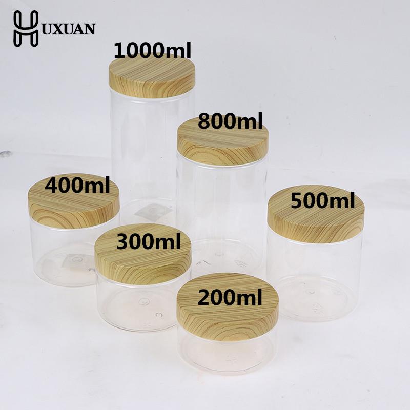 100/200/300/400/500/800/1000ml - Food Storage Jars With Wooden Lids review and price