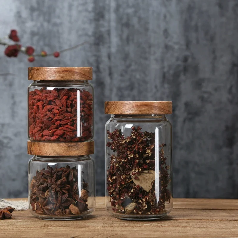 Kitchen Sealed Wooden Lid Glas - Food Storage Lidl review and price