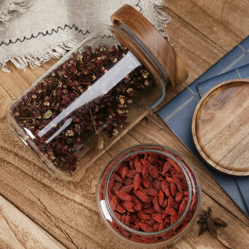 Kitchen Sealed Wooden Lid Glas - Food Storage Lidl review and price
