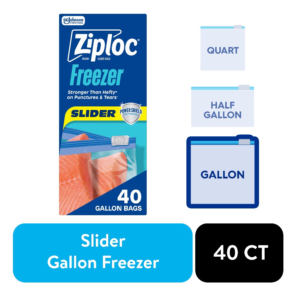 Ziploc Brand Slider Gallon Fre - Food Storage Ziploc review and price