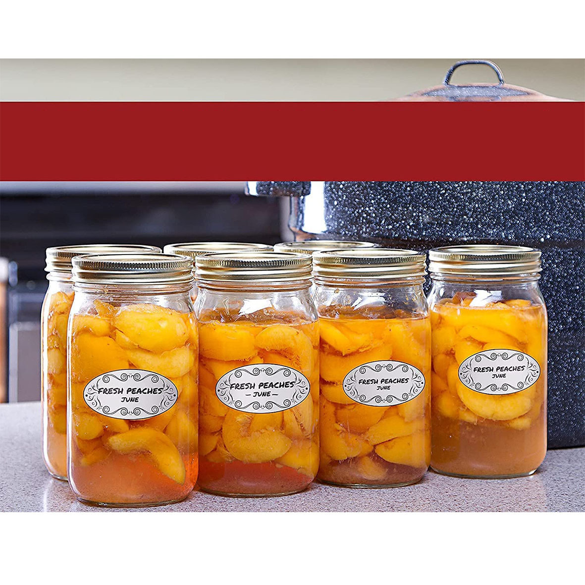 150Pcs Oval Canning Labels for - Food Storage 1 Year review and price