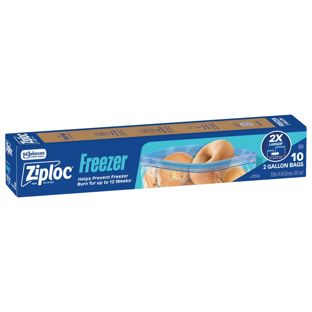 Ziploc Two Gallon Freezer Bags - Food Storage Ziploc review and price