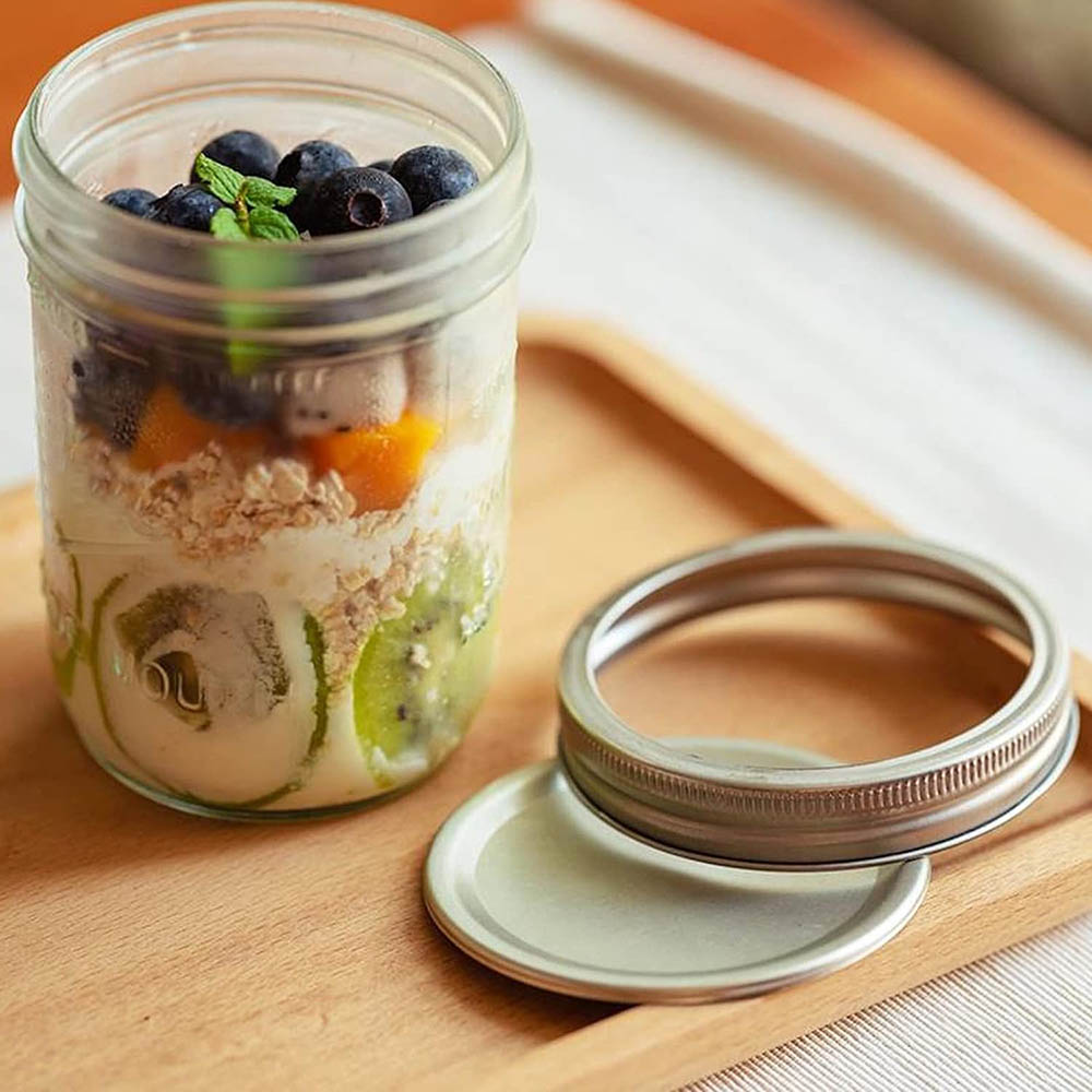 16oz Wide Mouth Mason Jars wit - Food Storage With Lids review and price
