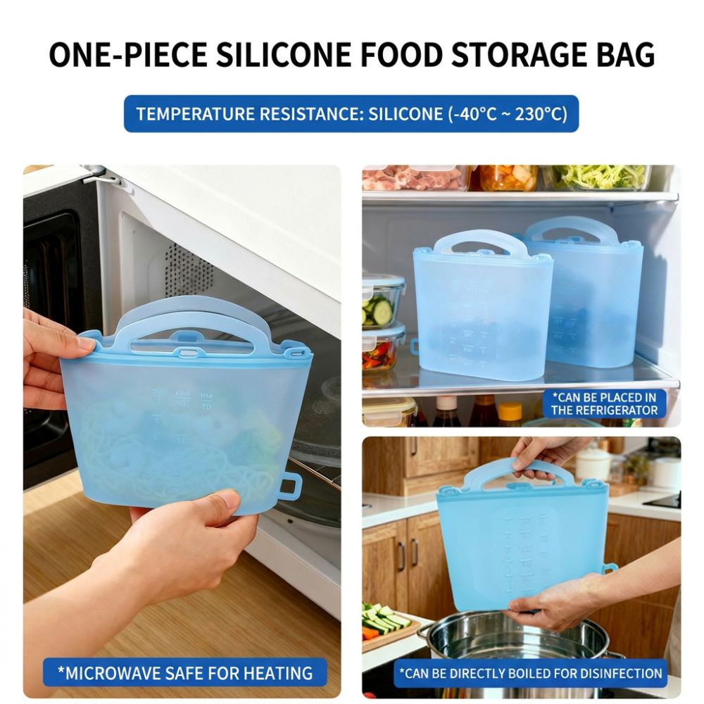 1500ml Food Storage Bags Leak- - Food Storage Ziploc review and price