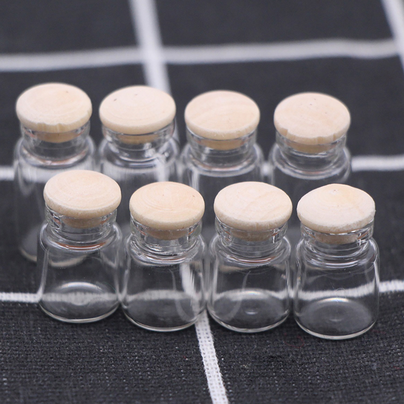 4Pcs 1:12 Dollhouse Miniature  - Food Storage Jars With Wooden Lids review and price