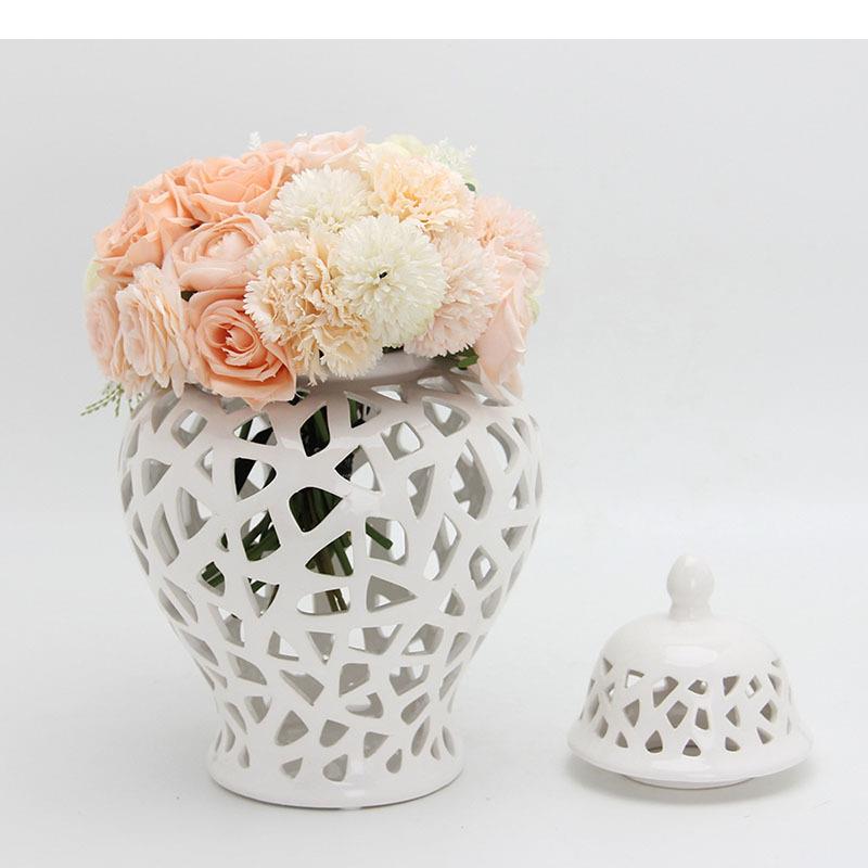 Hollow-out Ceramic Storage Jar - Food Storage Lidl review and price