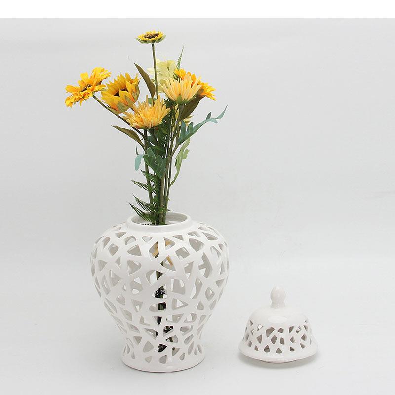 Hollow-out Ceramic Storage Jar - Food Storage Lidl review and price