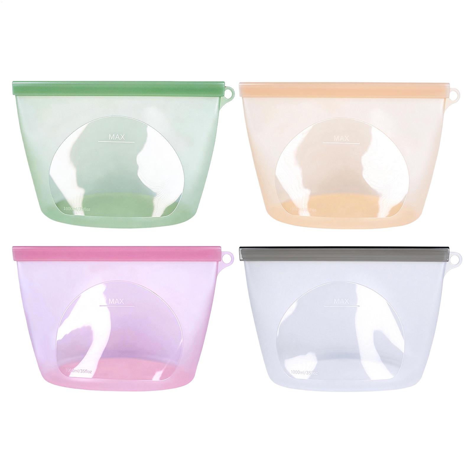 Silicone Food Storage Bags 100 - Food Storage Ziploc review and price