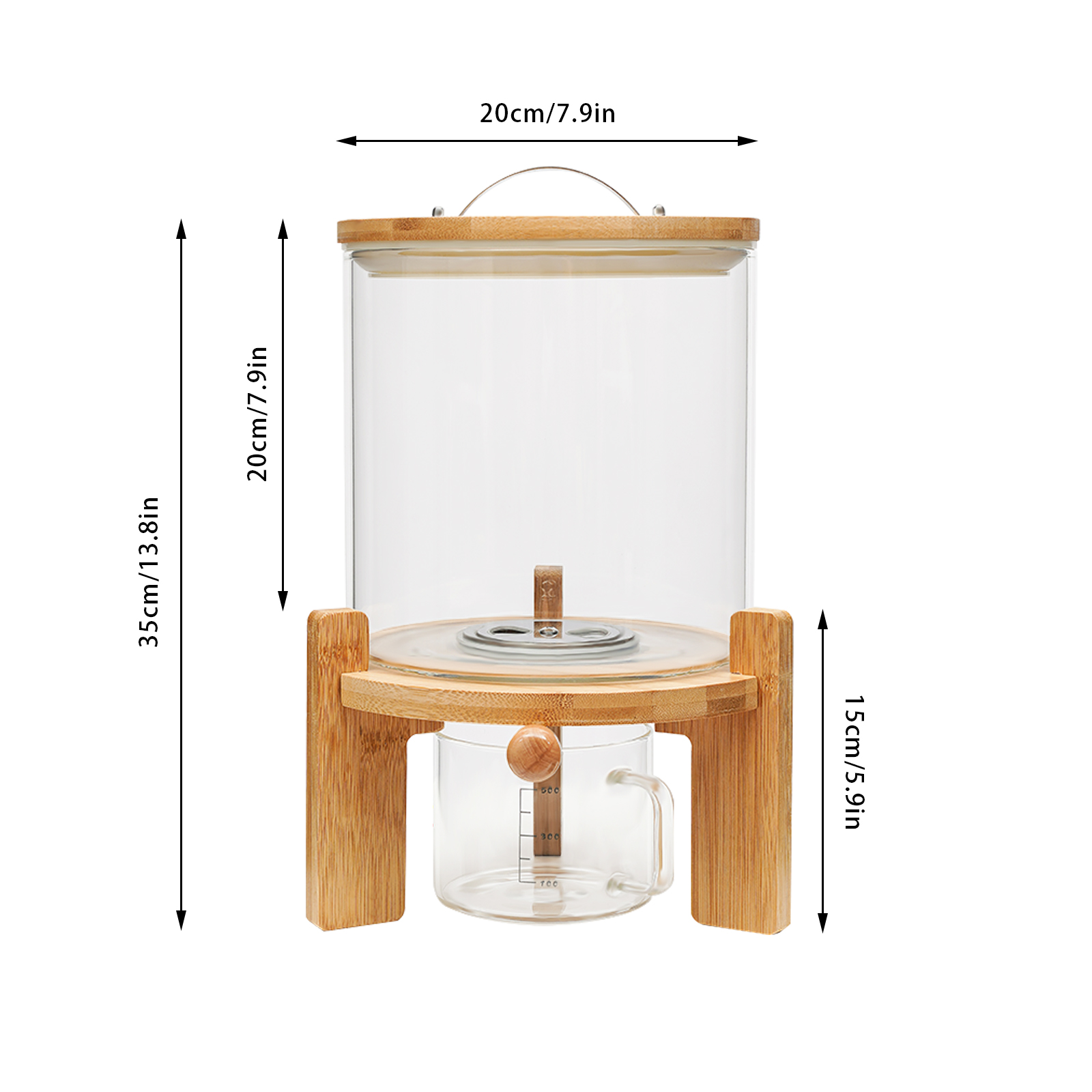 Capacity Airtight Glass Dry Fo - Food Storage Lidl review and price