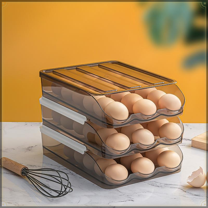 Rolling Egg Storage Box PET St - Egg Storage Holder review and price