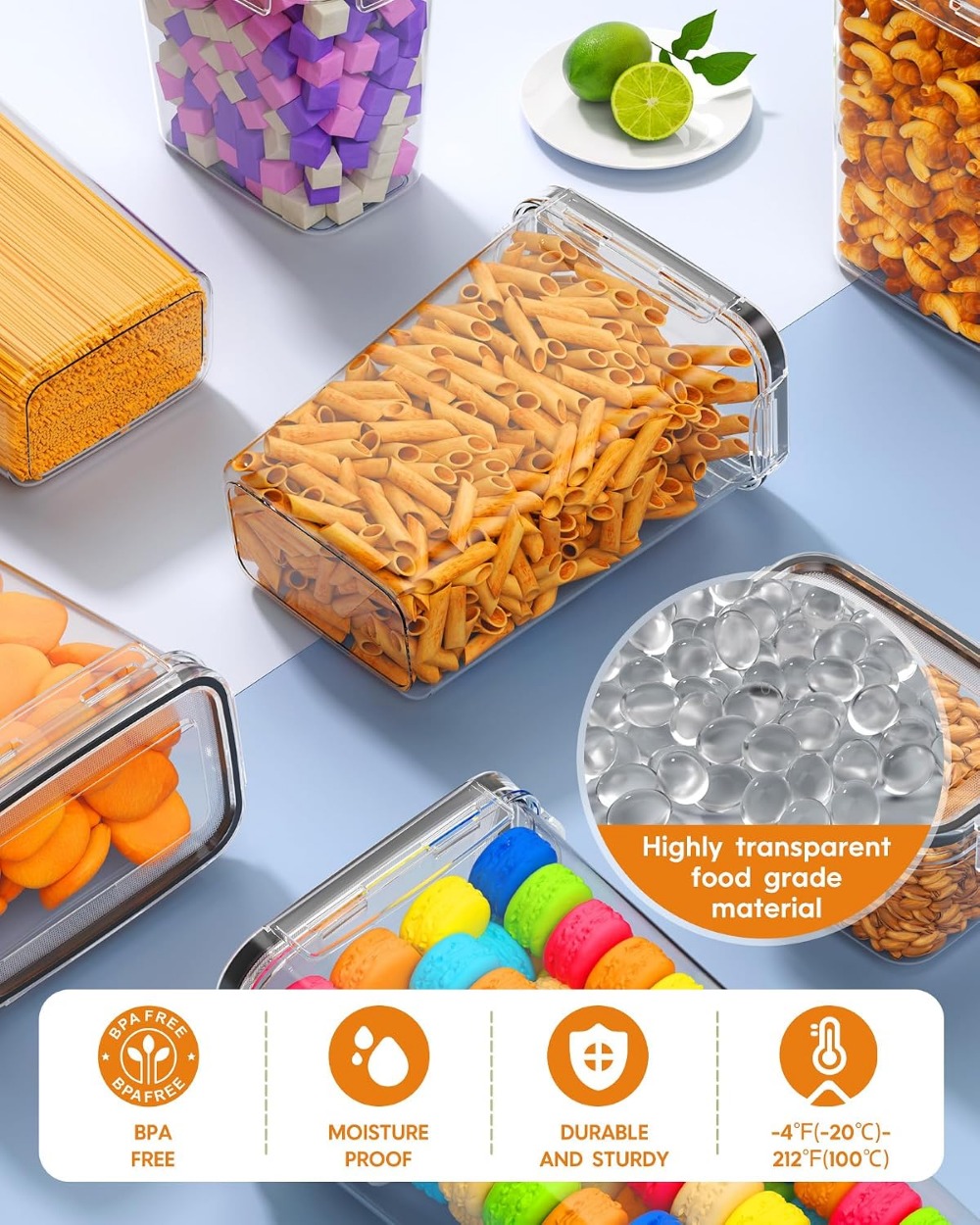 24 PCS Airtight Food Storage C - Food Storage With Lids review and price